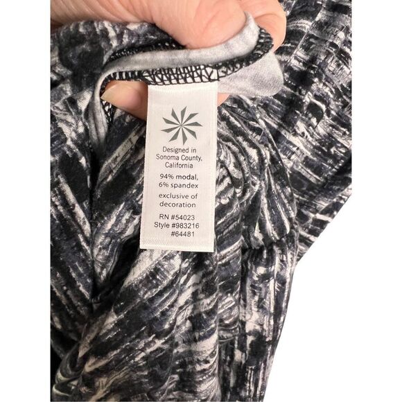 Athleta grey racer back midi dress sz S - Picture 6 of 7